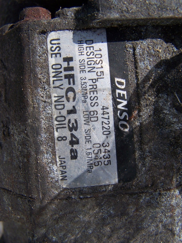 фото №7, Toyota avensis компрессор кондиционера 447220-3435