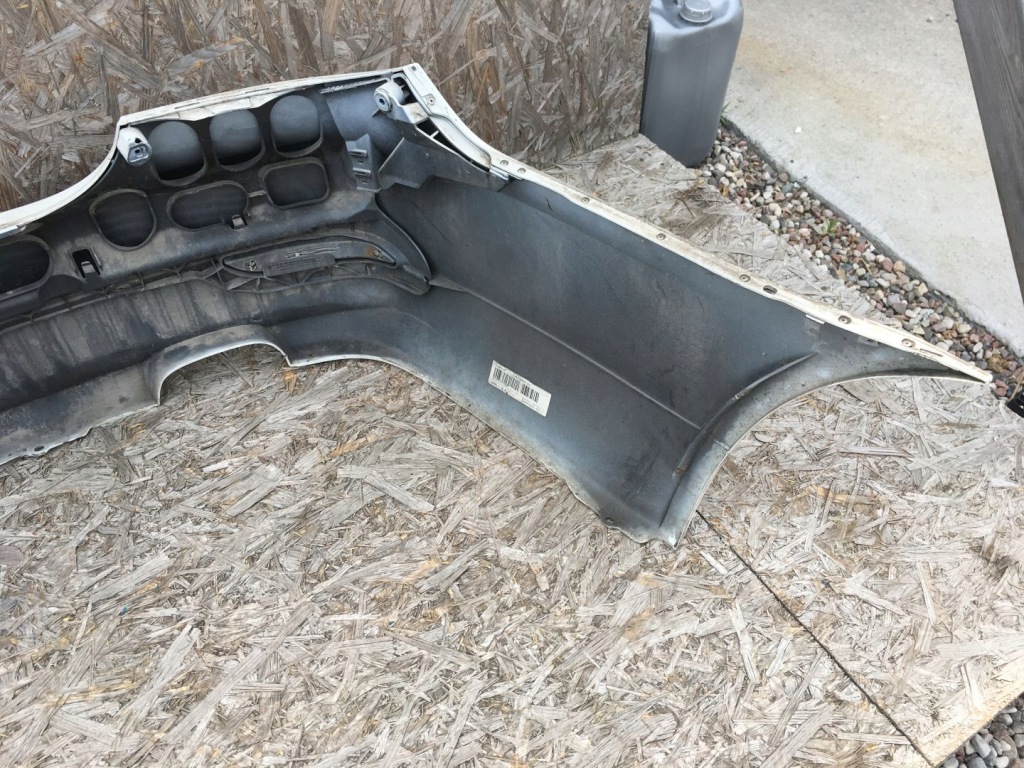 фото №12, Bmw 5 e60 sedan 07-10 бампер задняя alpinweis iii