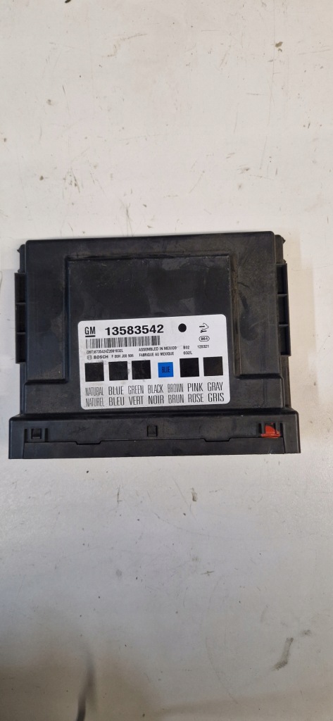 фото №1, Модуль блок керування комфорту opel insignia a 13583542