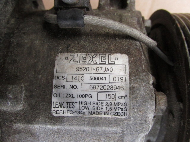 фото №5, Suzuki grand vitara ii 1.9 ddis компресор кондиціонера 95201-67ja0