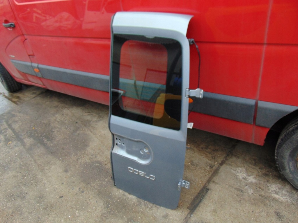 фото №6, Двері правий задня opel combo d doblo ii з скло колір 595