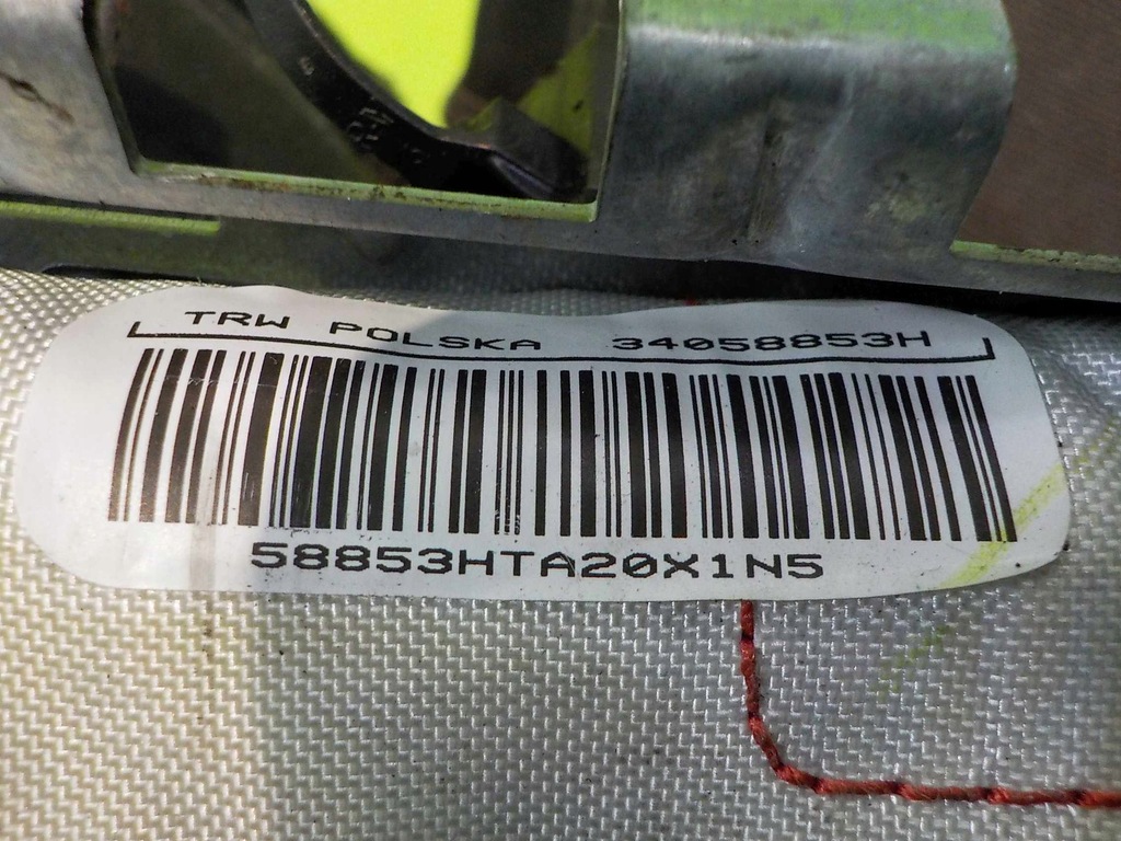 фото №3, Mito 12r подушка безопасности подушка пассажира 34058853h