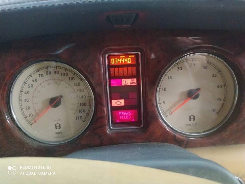 фото №8, Bentley arnage 6.8 v8 373kw 507km двигатель l410m1t4 55 tys km