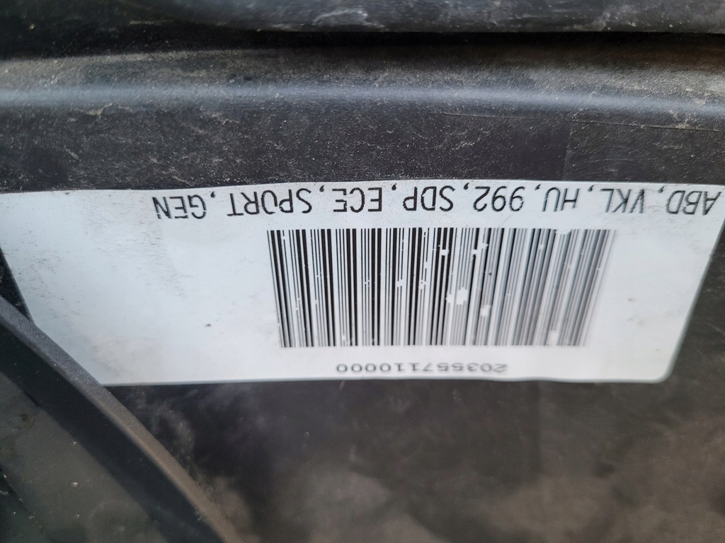 фото №12, Porsche 911 carrera 992 sport targa 4s бампер задня