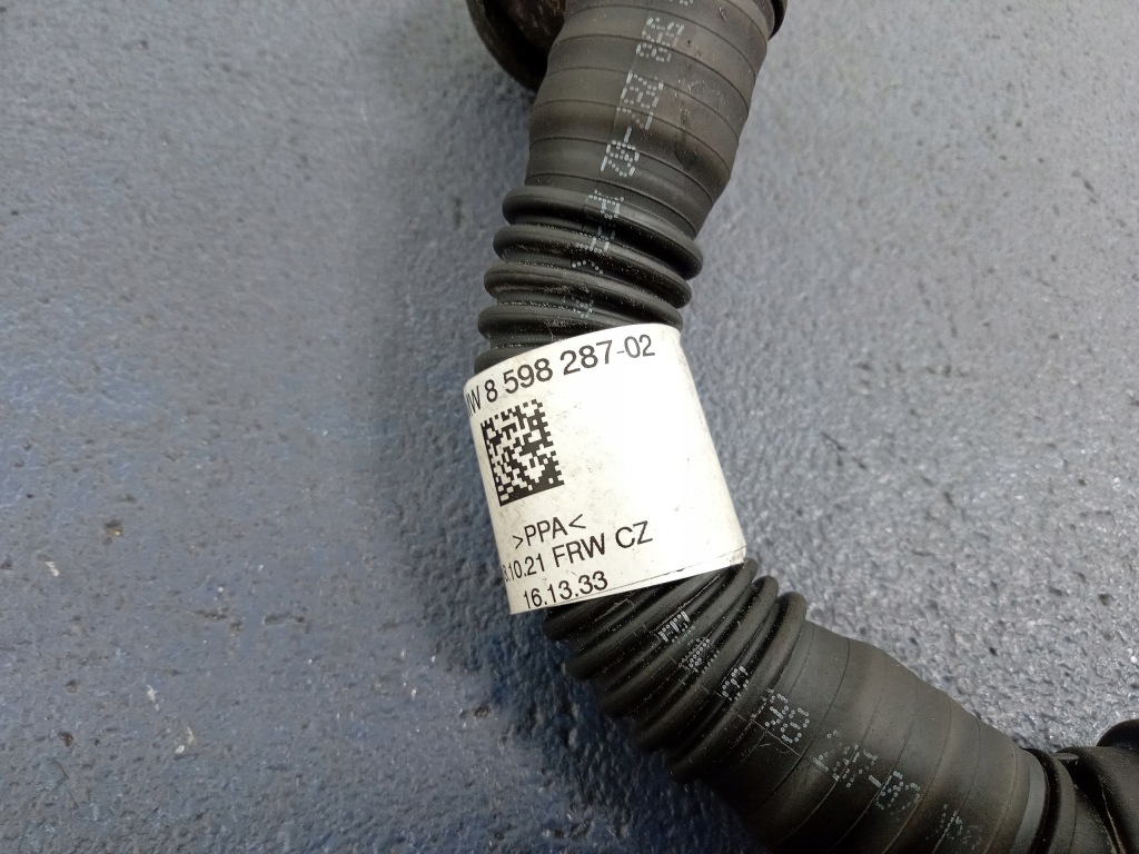 Bmw 7 g11 g12 3.0d b57 шланг трубка вентиляція картера 8598287 Недорого