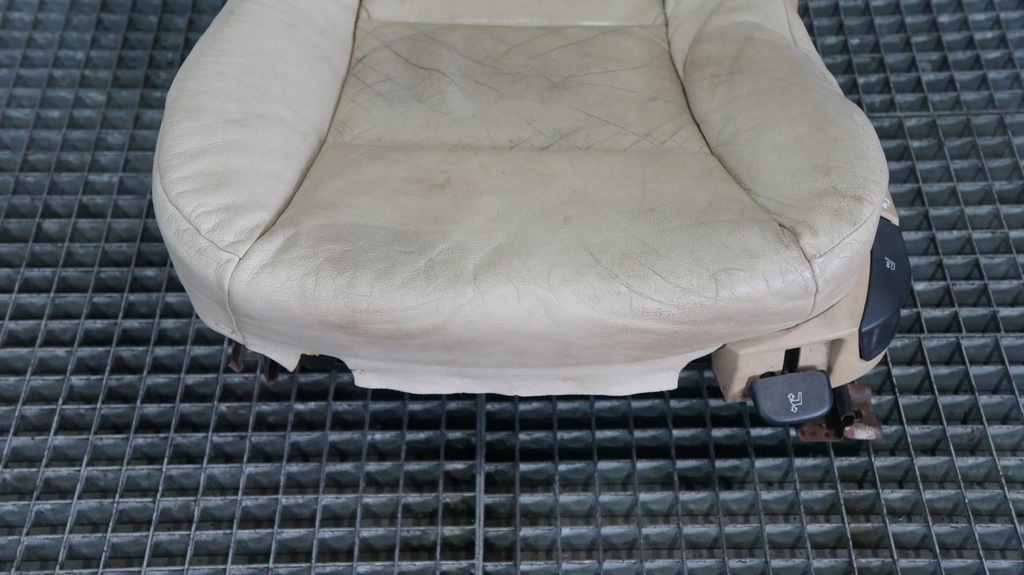 фото №9, Сиденье левый перед передний водителя кожа светлая bmw 5 e60 e61