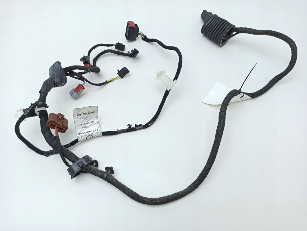 Fiat ducato 2017 правий сторона джгут трубопровід двері передніх Зі Шроту