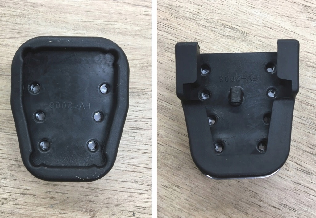 фото №6, Набор накладки педалей механическая коробка передач gaz тормоз do volkswagen golf vii 2012-2020