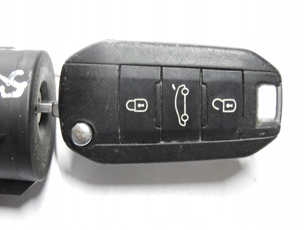 фото №7, Peugeot 508 sw i 10-13 замок зажигания ключ dwie вкладыши 9663123380 9665975580