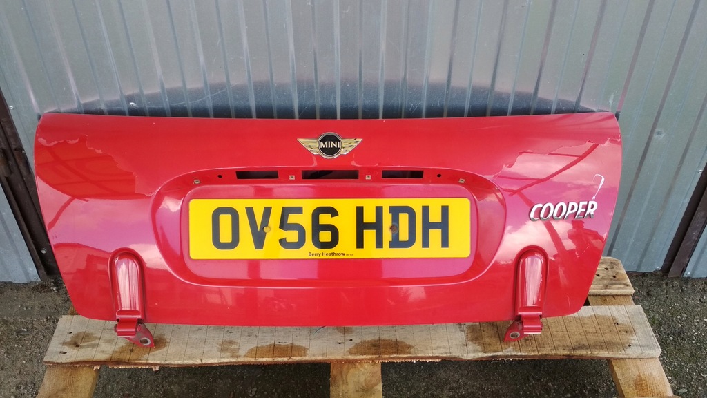 фото №1, Крышка багажника багажника mini cooper cabrio r52 01-06