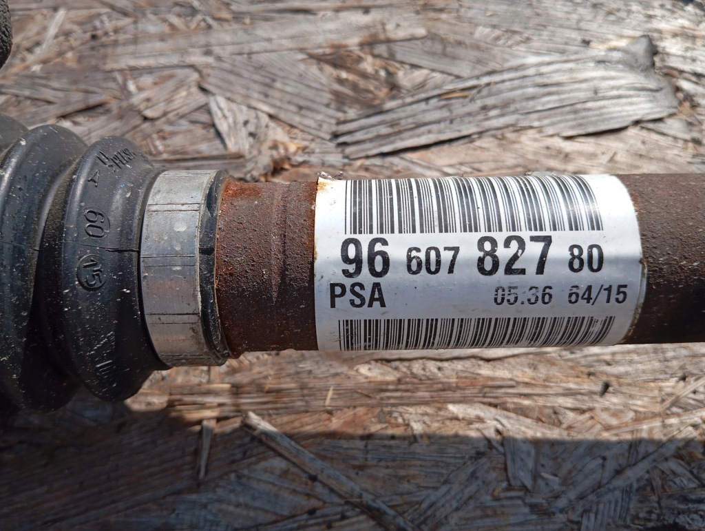 фото №3, Привідний вал ліва перед citroen berlingo partner iii 3