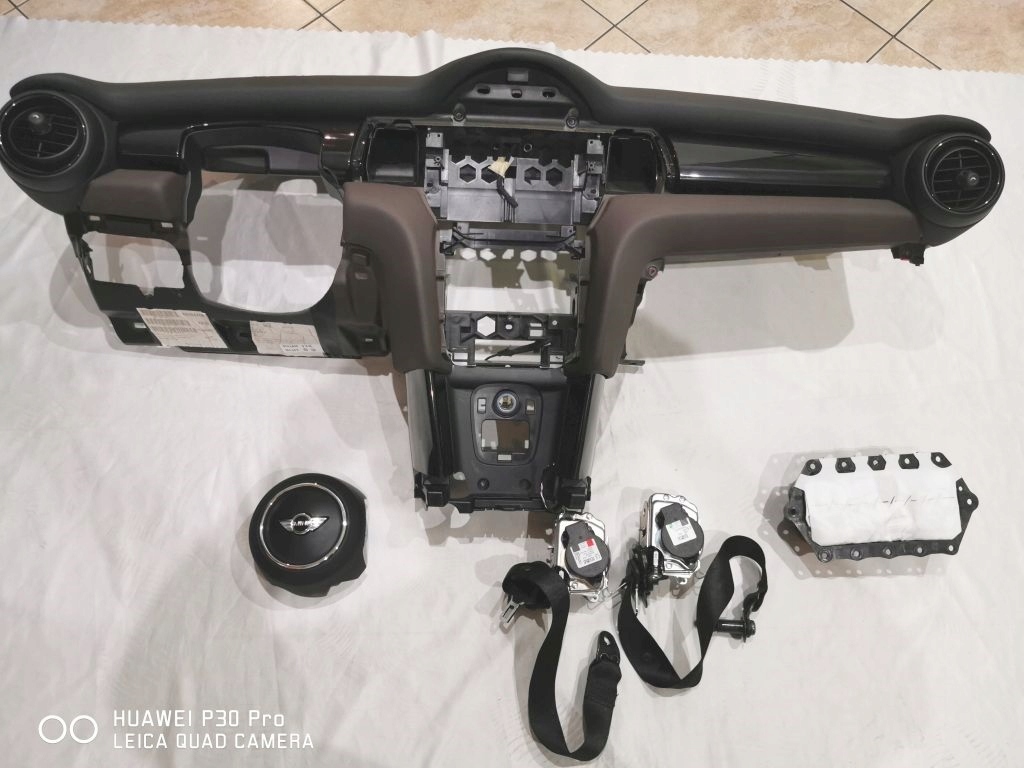 фото №1, Mini f55 / f56 czarna chrono pak. коричневий