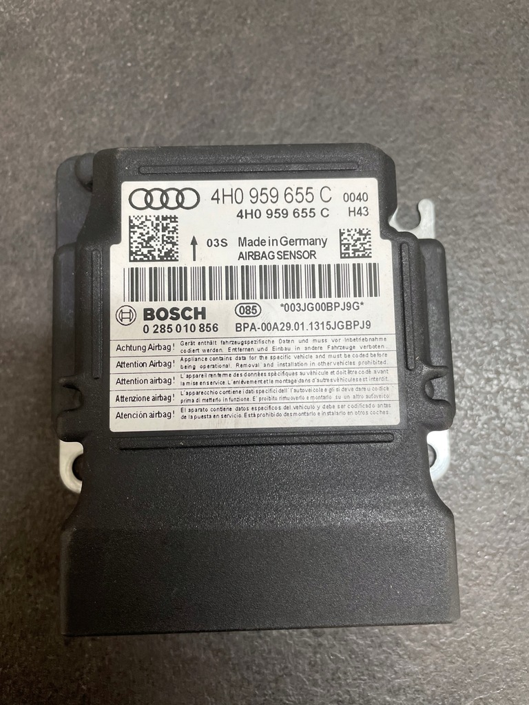 фото №1, Датчик подушка безпеки audi a7 4g8 4h0959655c