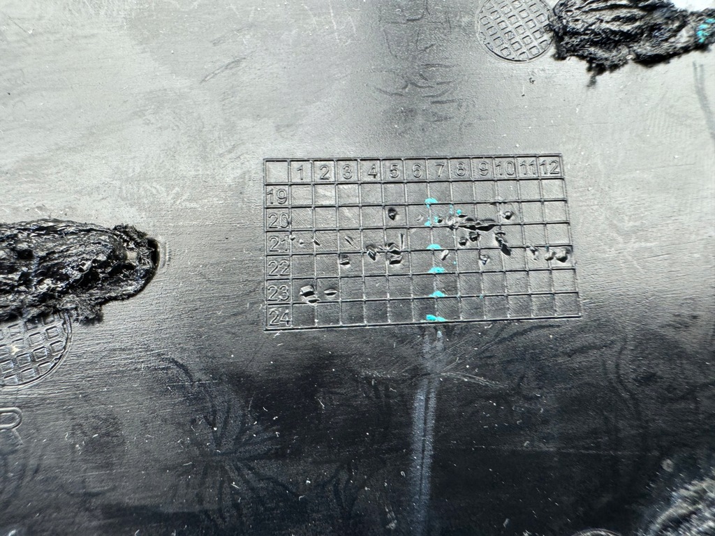 фото №12, Mg zs 17r- решётка решётка радиатора бампера перед правая передняя 10694866