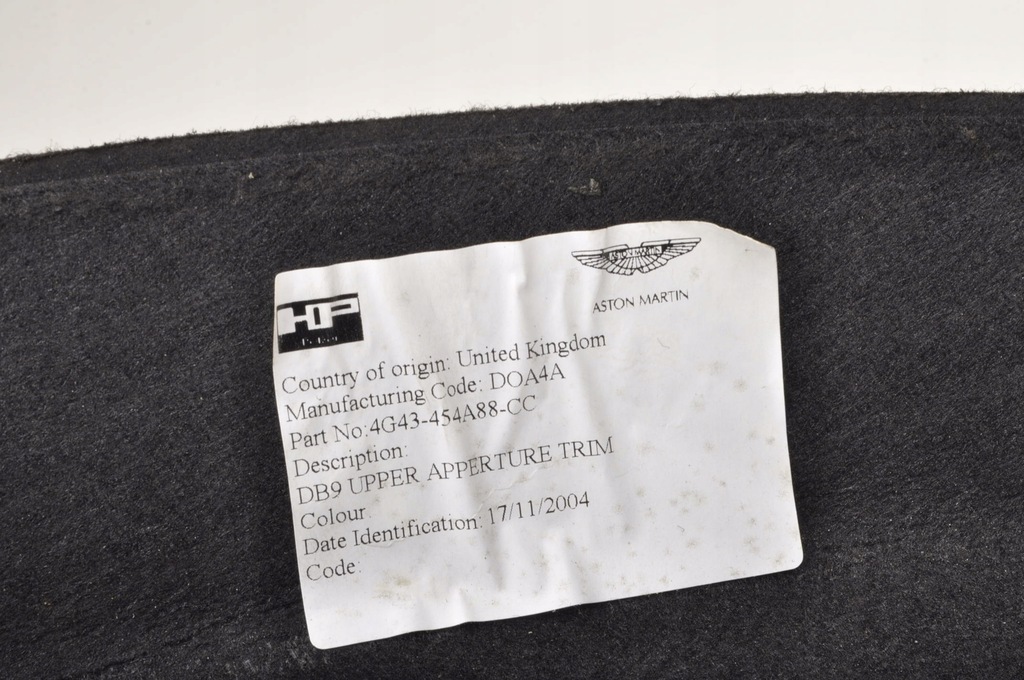 фото №7, Aston martin db9 захист wykładzina4g43-454a88-cc