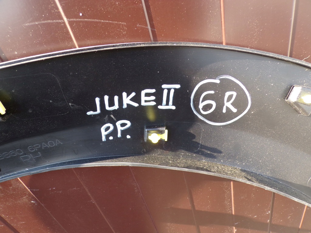 фото №7, Молдинг крыла правый перед 638606pa0a juke ii f16