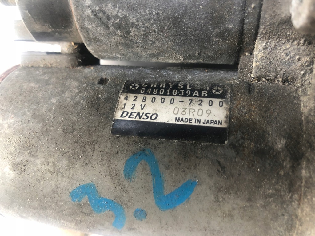 фото №6, Jeep cherokee kl 3.2 2014- стартер