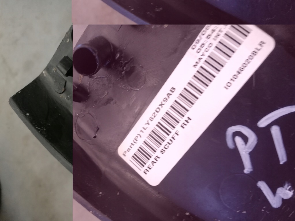 фото №6, Jeep grand cherokee iv wk2 молдинг поріг поріг 11r - частина оригінальна