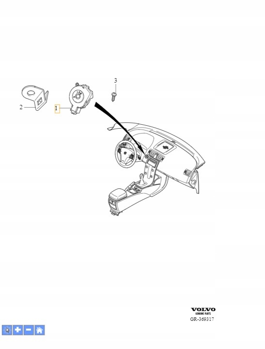 фото №1, Замок запалювання оригінальний номер volvo