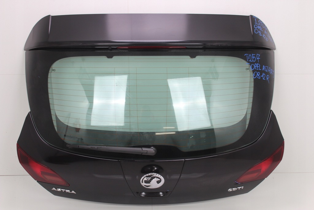 фото №1, Кришка багажника багажника задня opel astra j 09-12r hb