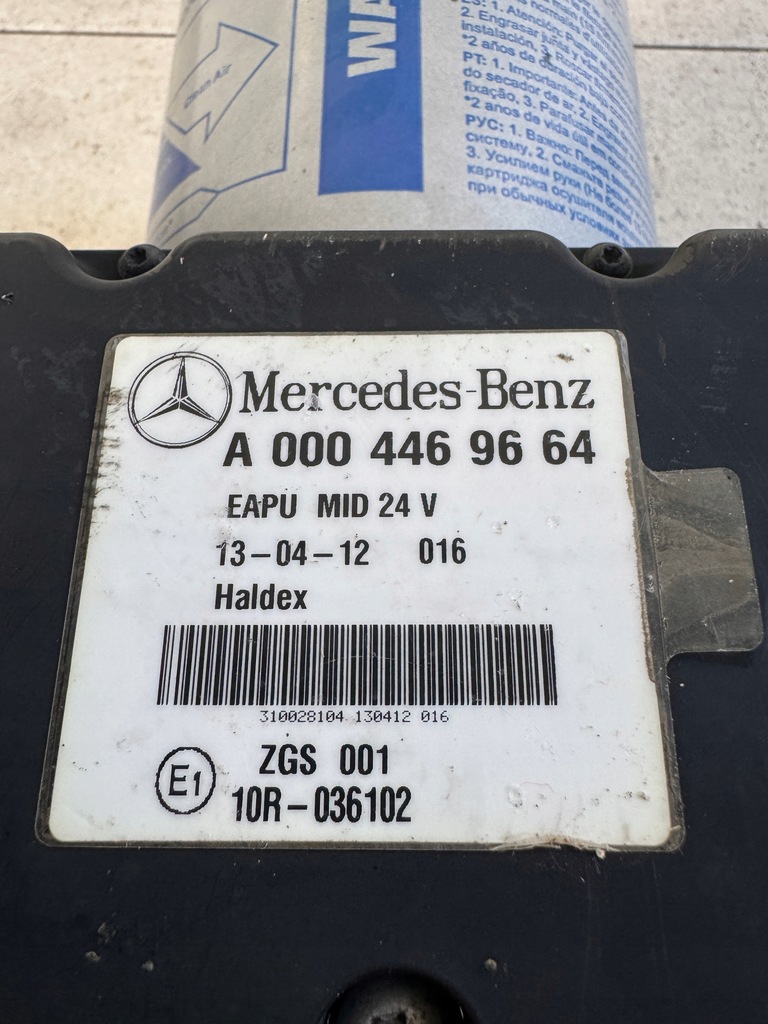 фото №6, Осушитель клапан apm mercedes actros mp 4 a0004469664