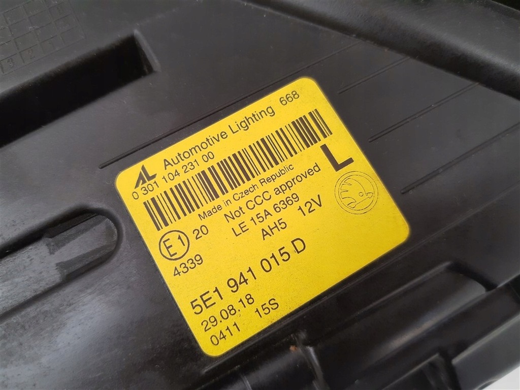 фото №8, Лампа левая перед skoda octavia 3 iii lift full led