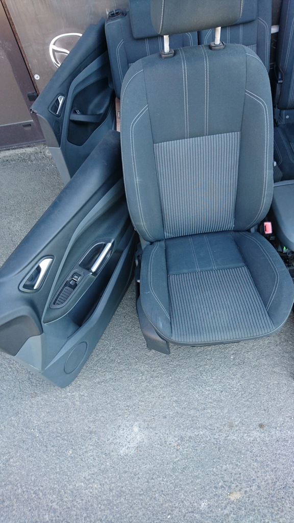 фото №4, Комплект сидінь сидіння заднє сидіння обшивки c-max ii mk2 тунель підлокітник