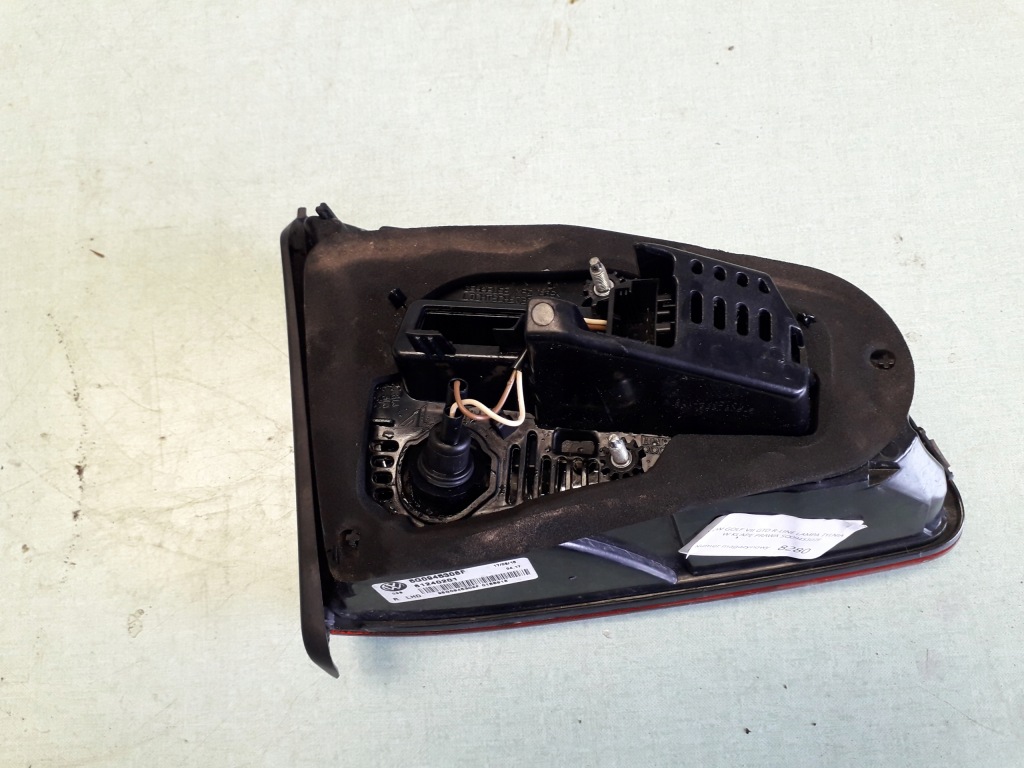 фото №4, Vw golf vii gtd r-line лампа задняя правая w крышка