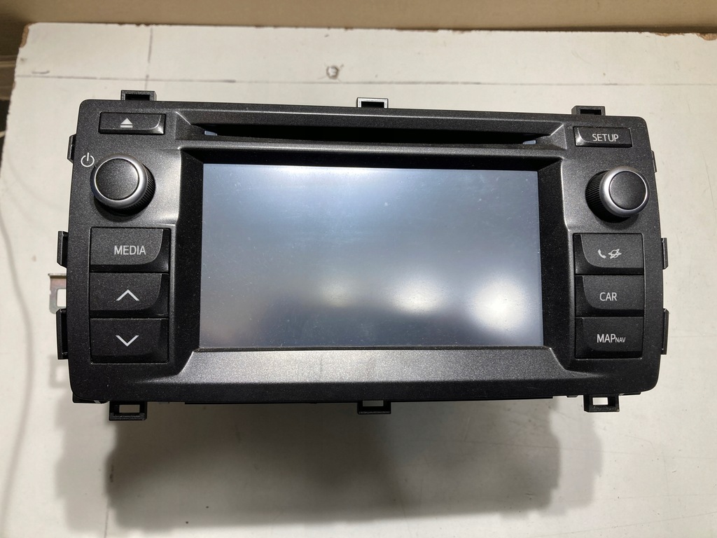 фото №1, 86140-02290 toyota auris ii радіо радіопрогравач cd navi