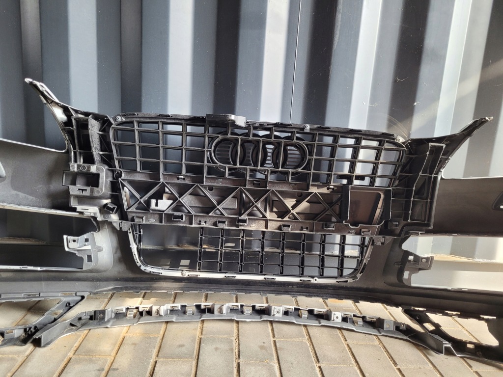 Audi q7 lift 4l0 бампер передний перед 4l0807437h Киев