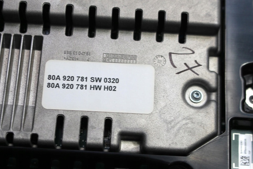 фото №6, Audi q5 прилади прилади дизель 80a920781 80a 920 781 приладова панель лічильник дисплей