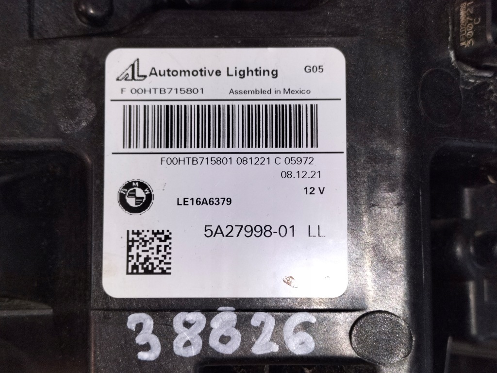 Фара передня фара ліва bmw x5 g05 x6 g06 18-23 laser led Оригінал