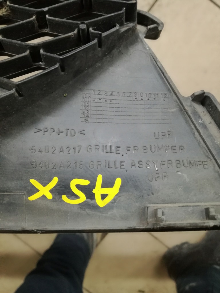 фото №3, Mitsubishi asx 2010 - 12 rok решётка радиатора радиатора решётка радиатора