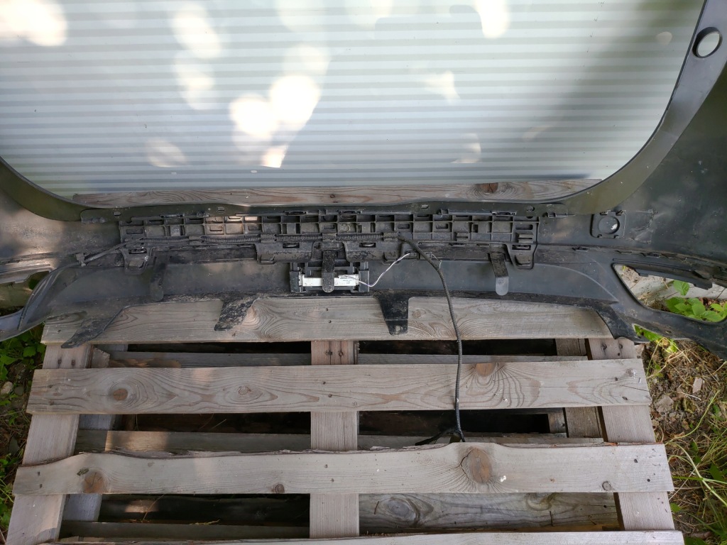 фото №16, Бампер задняя задний renault grand scenic 3 iii lata 2008-2012 цвет teb66