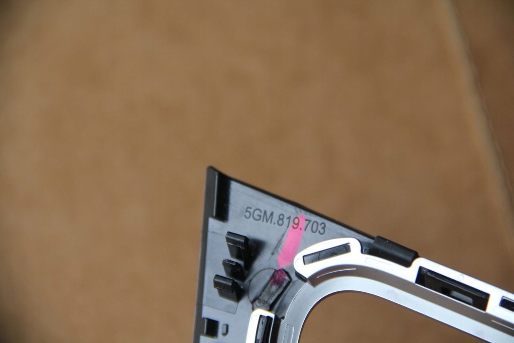 фото №8, Dekor рамка решётки обдув vw golf vii 5gm819703 5gm819704