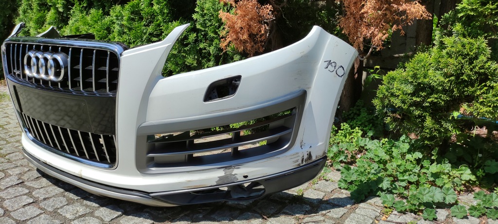 фото №6, Audi q7 i 4l0 lift перед бампер передний offroad ew s-line sline