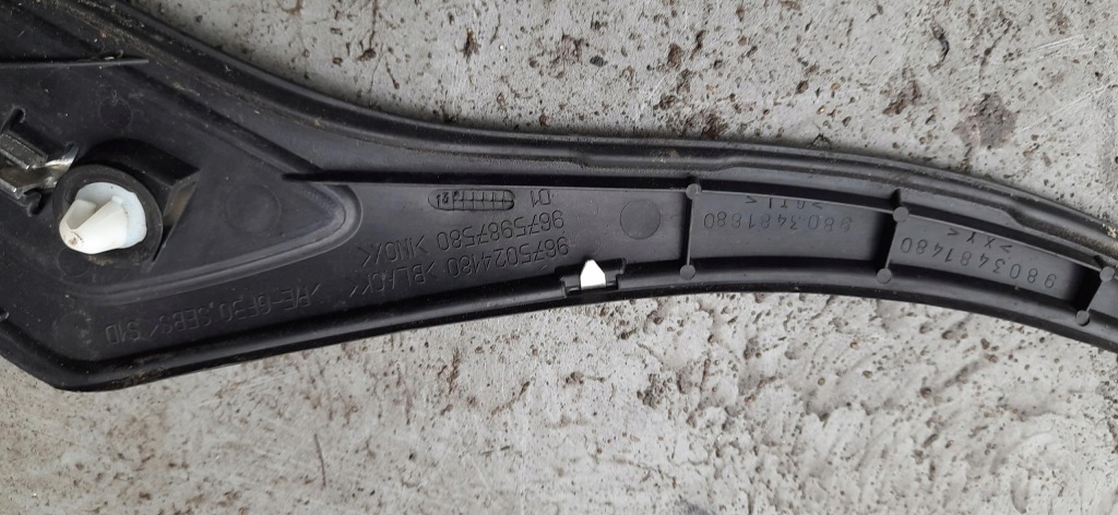 фото №9, Молдинг крыла правый задняя 208 i gti 9675024180