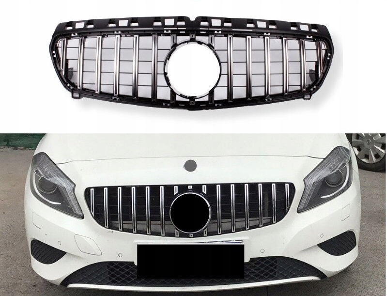 фото №1, Mercedes a w176 решітка радіатора 2012-2015 gt panamericana