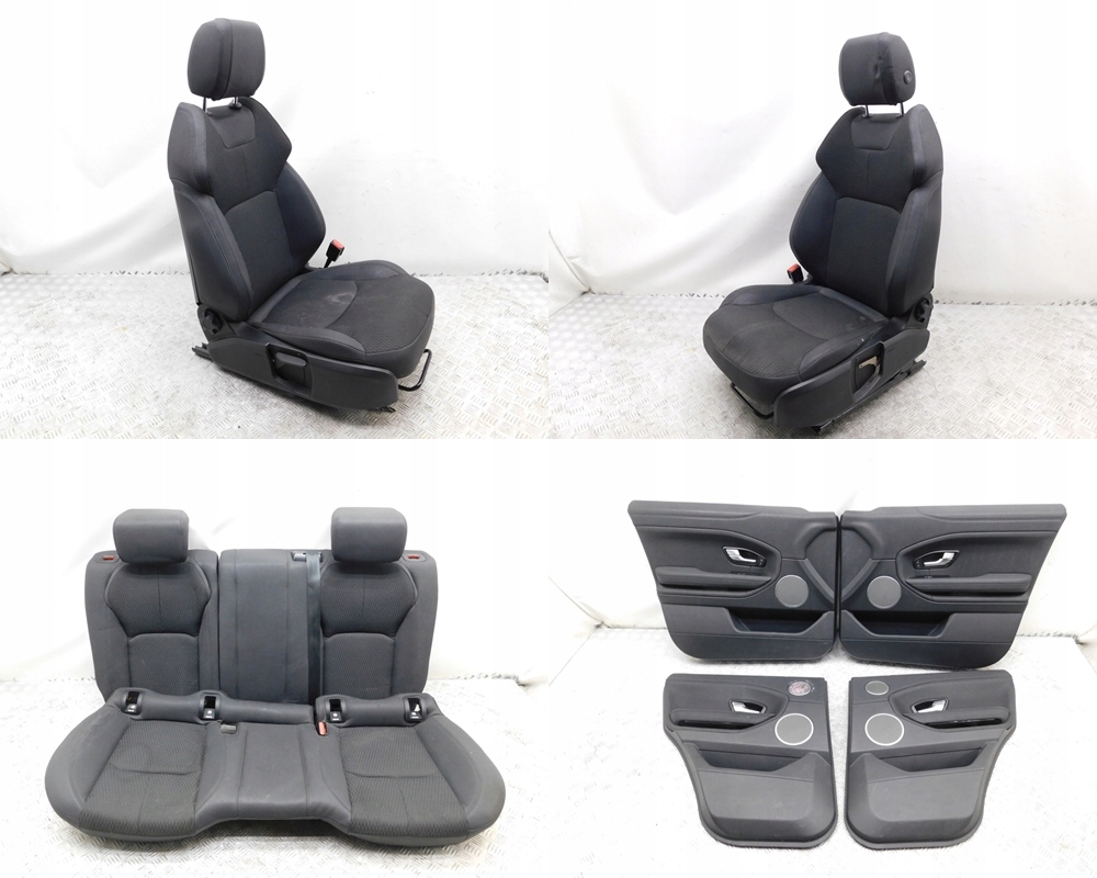 фото №1, Сидіння заднє сидіння обшивки комплект - range rover evoque l538 lift 11-18