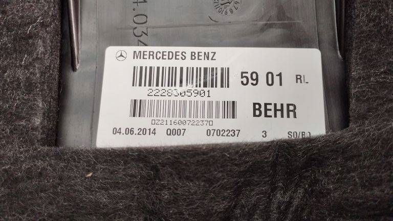 фото №9, Mercedes-benz s w222 2014 обігрівач a2228305901 rhd