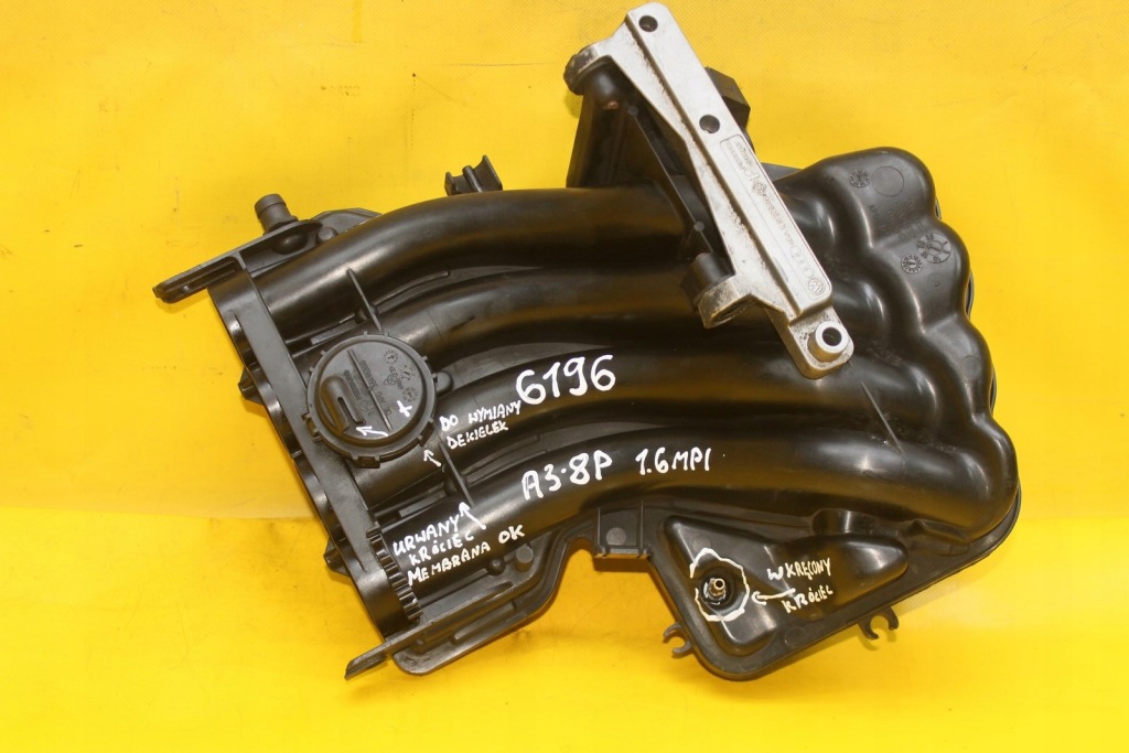 Коллектор впускной  06a133203dl a3 8p golf v 1.6 mpi 06a133185mg 06a133203dl Киев