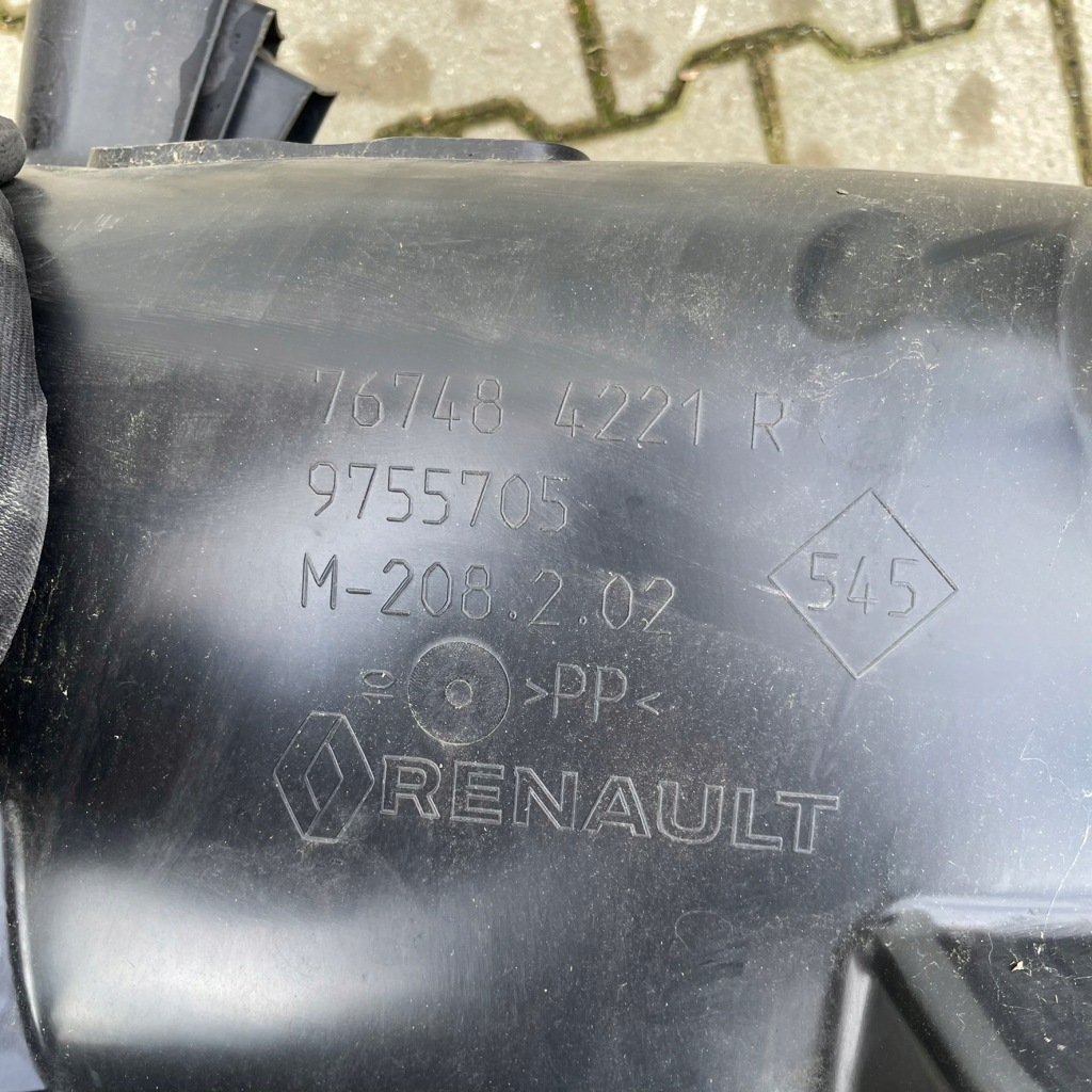 фото №3, Подкрылок задние задняя правое 767484221r renault captur ii