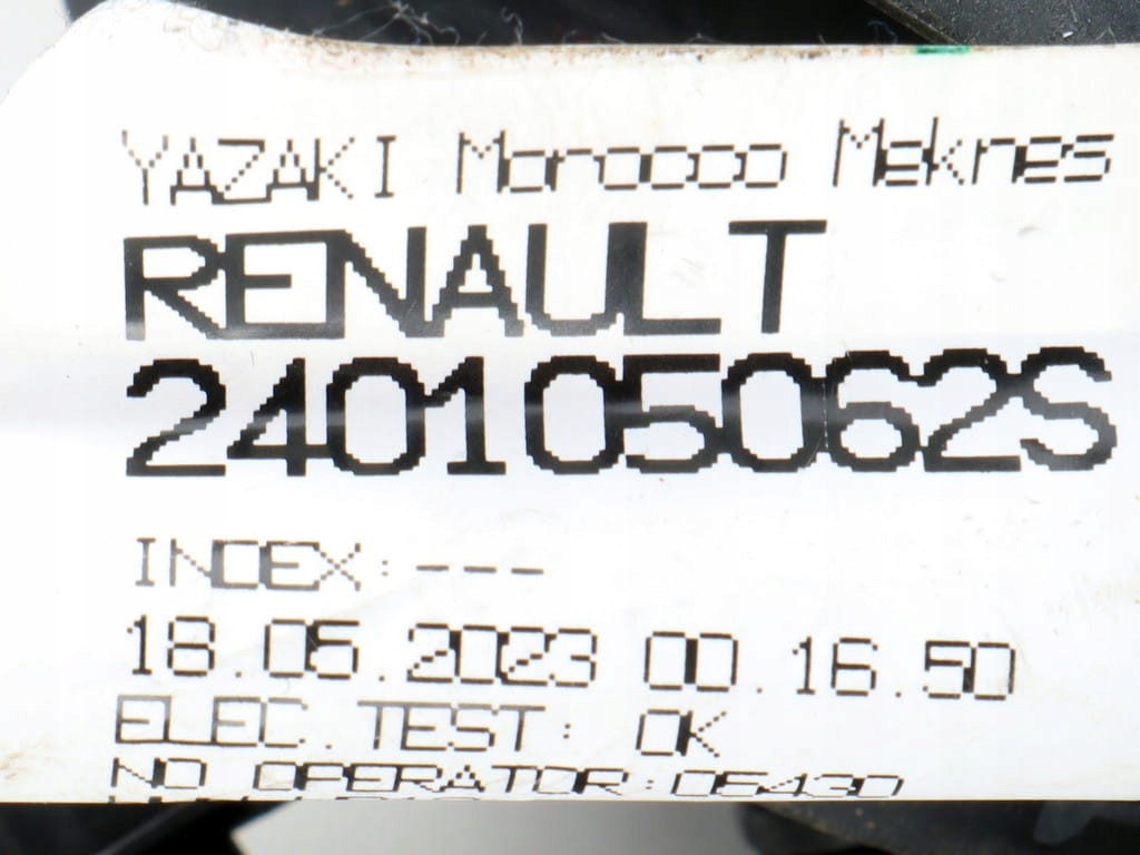 фото №2, Джгут салону кабіни renault austral 22- r. 240105062s