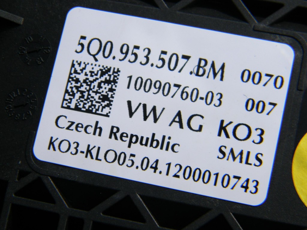 фото №7, Ap перемикач комбінований перемикачі 5q0953507bm 5q0953549 5q0953513aj golf vii