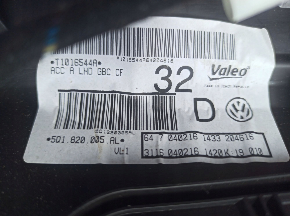 фото №6, Vw golf vii отопитель комплектная europa 5q1820005al оригинал //