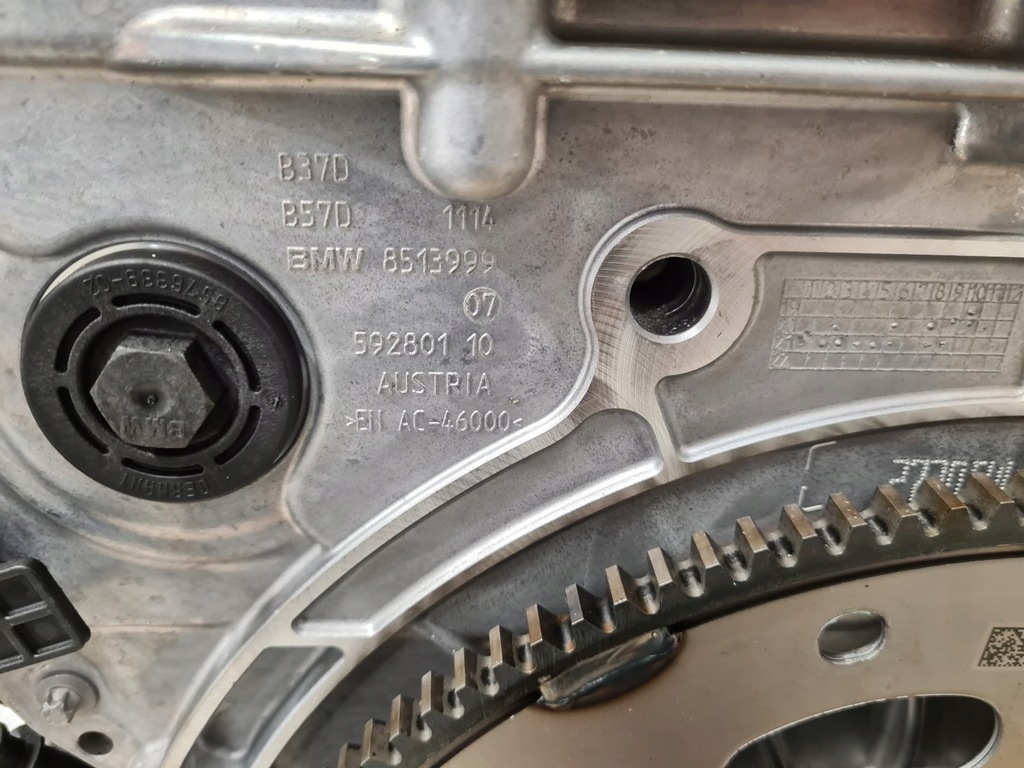 фото №12, Bmw g30 g31 fabrycznie новый двигатель b57d30 b57d30a 195kw 265km