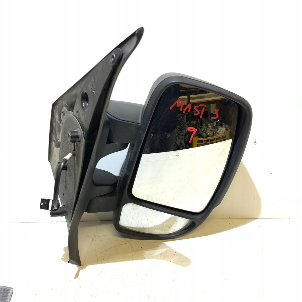 фото №1, Праве дзеркало 9 pin movano nv400 963010146r renault master iii iv lift