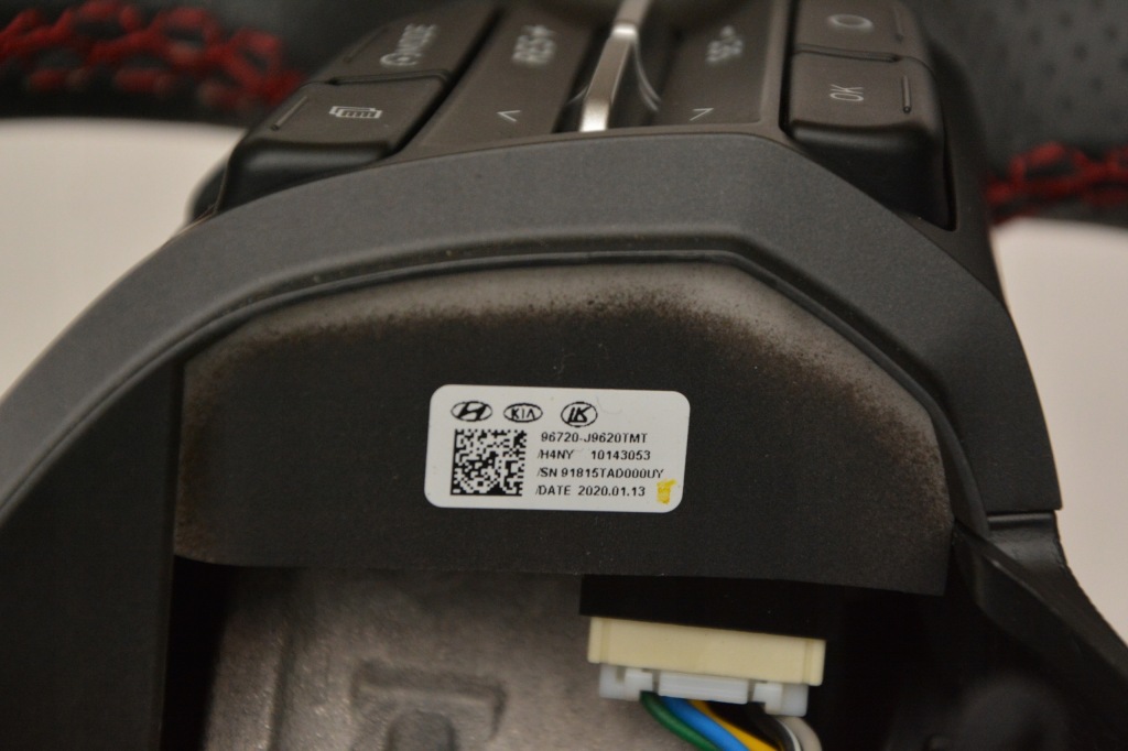 фото №10, Hyundai kona воздуховод кожа czerwona nić