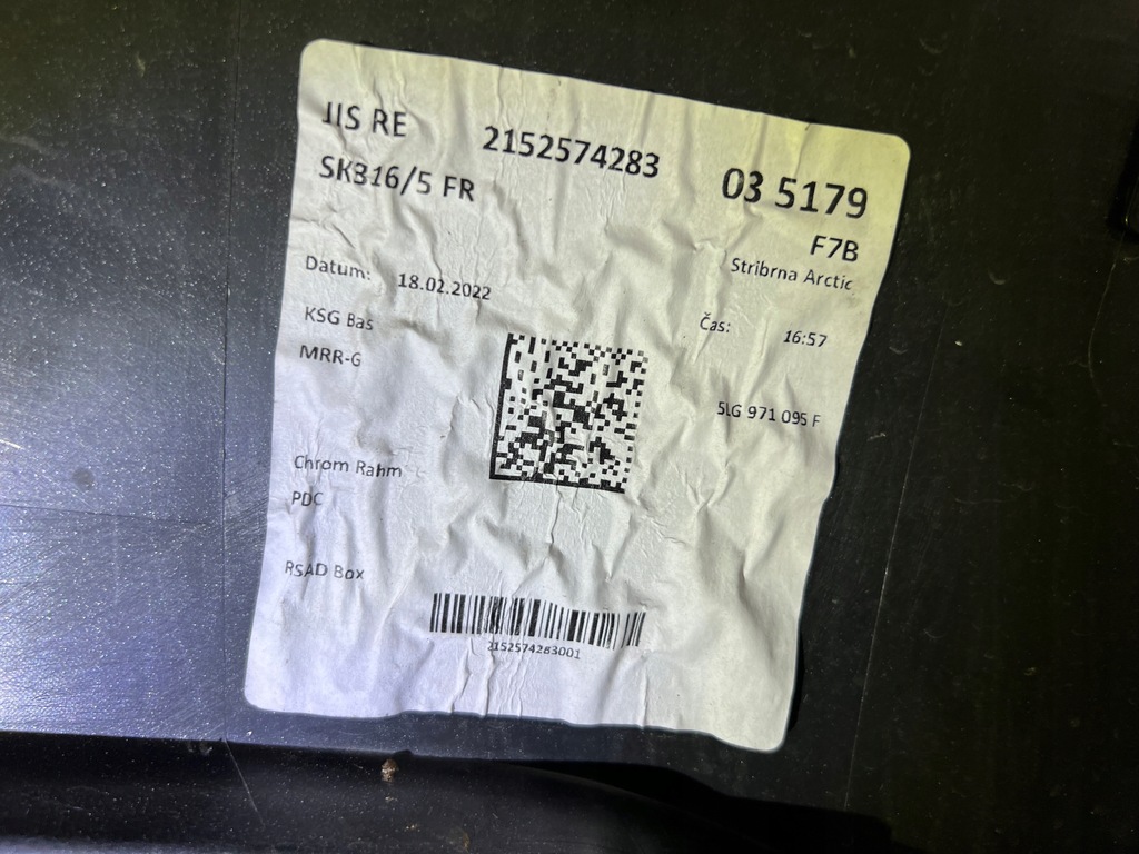 фото №8, Skoda enyaq бампер передний