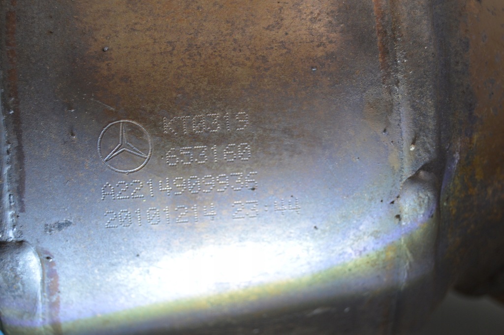 фото №9, Каталізатор mercedes w221 s klasa s350 3.5cgi повний 2214909936 kt0319 276